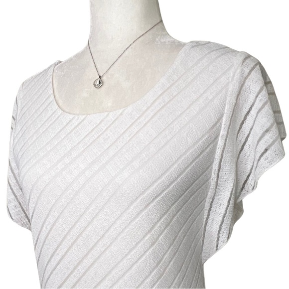 Cato New Dress Midi Striped Road to Rio White Small S NWT - Picture 3 of 14